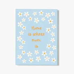 Home Is Where Mom Is - Glass Print