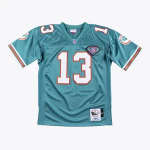 Dan Marino Miami Dolphins 1994 Authentic Jersey - Mitchell & Ness NFL Throwback, 90s Retro Football Jersey