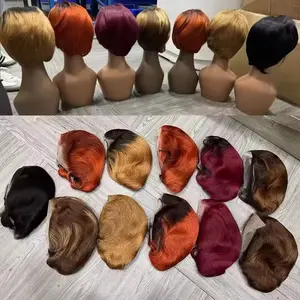 Perik Cheve Natirèl HD Lace Front – Divès Koulè Alamòd (Ginger, Burgundy, Ombre) Kalite Siperyè | L&M9