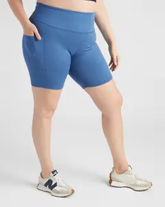 Plus Size FlowHeather Sculpt™ Pocket Bike Short