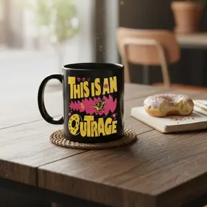 This Is An Outrage Dungeon Crawler Carl Mug, Princess Outrage Cup, Mongo Is Appalled,Book Lover Gift