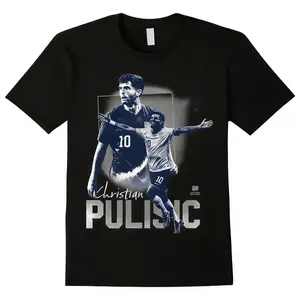Officially Licensed USA Soccer USMNT Gear, Christian Pulisic T-Shirt