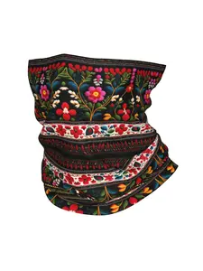 Flower Bandana Neck Gaiter - Thin Multi-Functional Face Cover, Headband & Scarf Wrap with Flower Design, Windproof for Outdoor,, Casual & -Casual Wear - Versatile for, Motorcycles, Accessories
