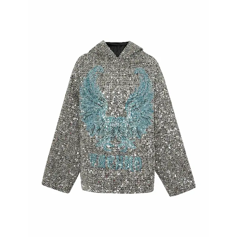 TCH - Sequins, Hoodies, Rhinestones, Wings, Unisex