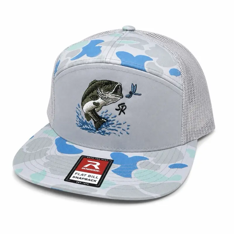 The Bass - 7 Panel Sports and Ourdoor Hat