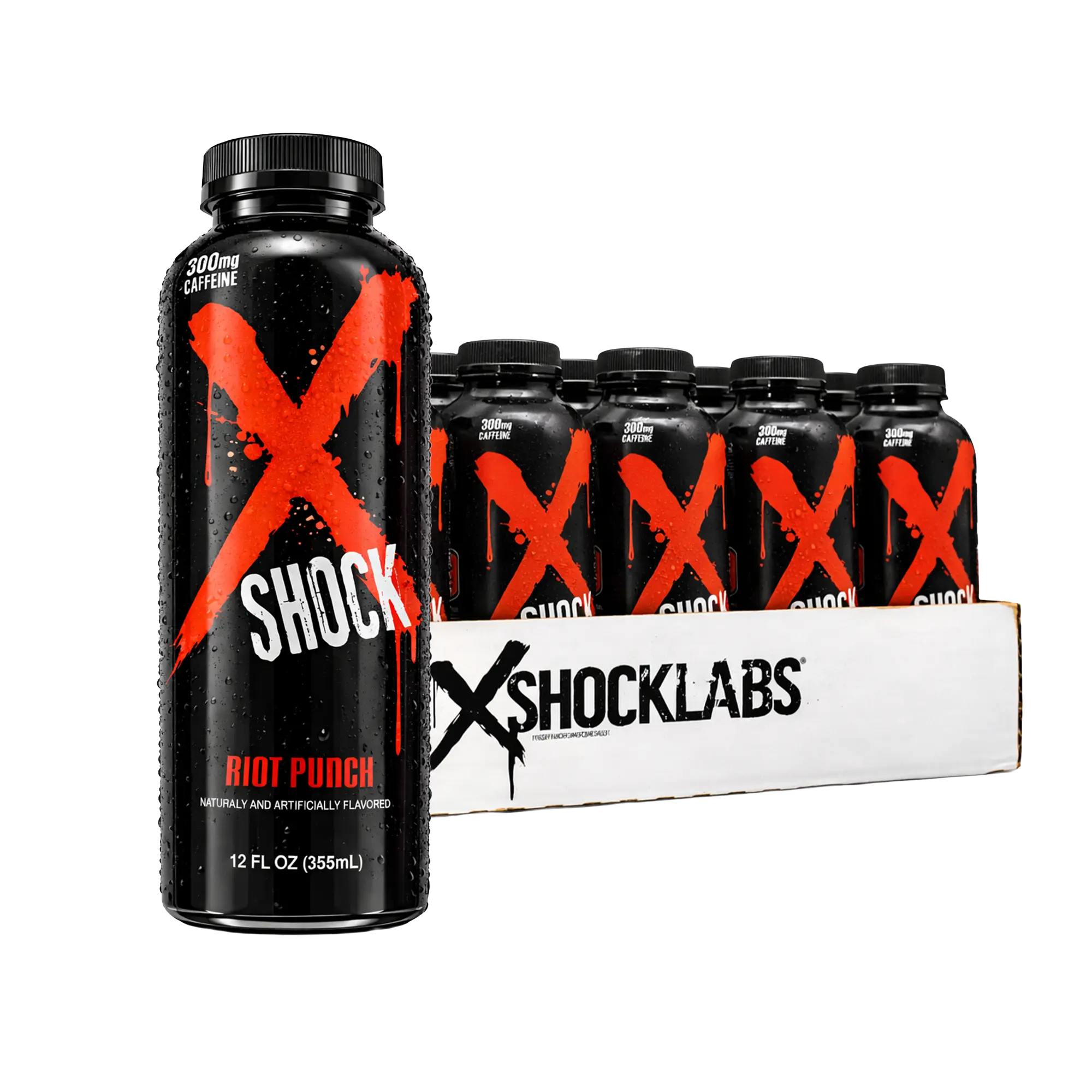 XSHOCKLABS 12oz Preworkout 12/pk