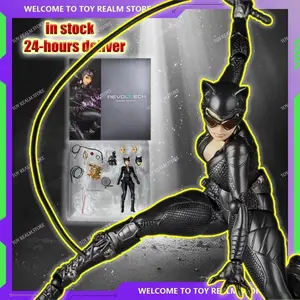 In Stock Amazing Yamaguchi Catwoman Revoltech Action Figure KO Factory High-Quality Version with Bonus Head Anime Model