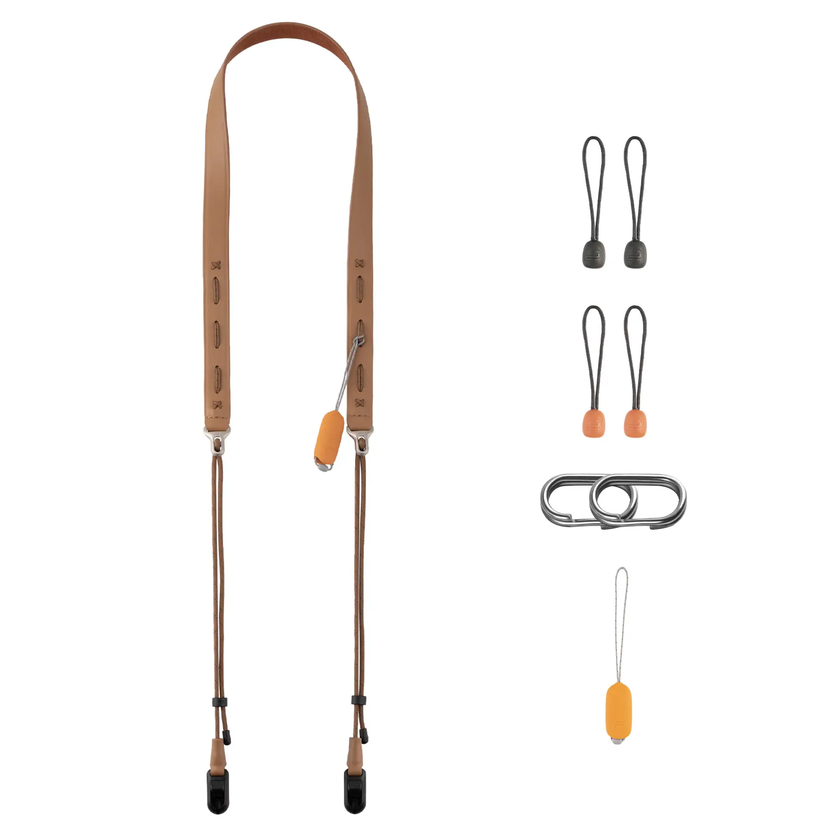 PGYTECH Camera Strap Slim for Mirrorless - Leather Harness Quick Release Adjustable Camera Neck Shoulder Strap for Compact Camera, Instant Camera and Smartphone tiktokshopbacktoschool