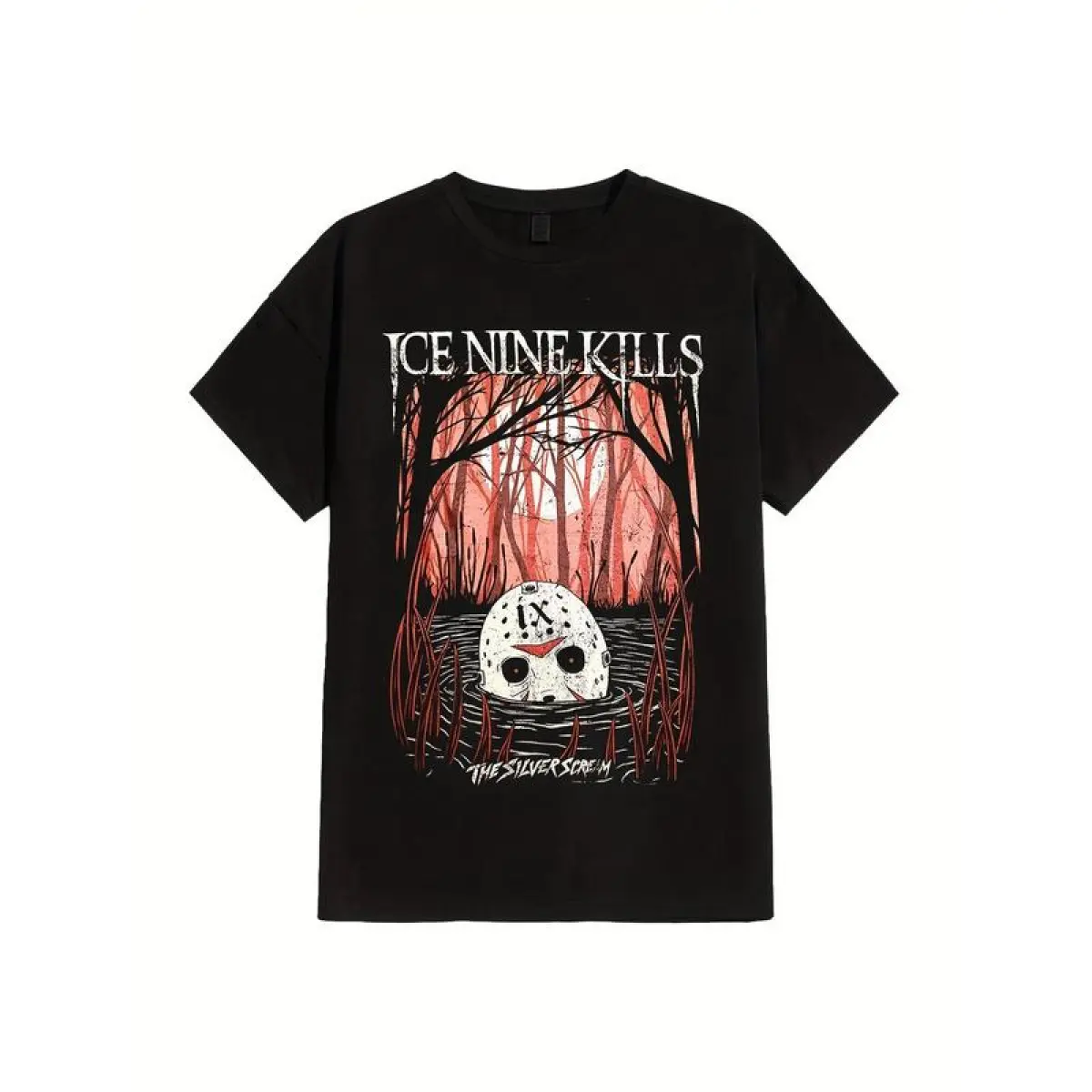 Hot Ice Nine Kills - Floating - T-ShirtCasual Crew Neck, Slight Stretch - Four Seasons Appropriate