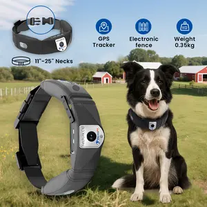 Deroopy Smart Pet Collar with 2K HD Security Camera, GPS Tracker & Voice Training – Real-Time Monitoring & Night Vision Dog Collar