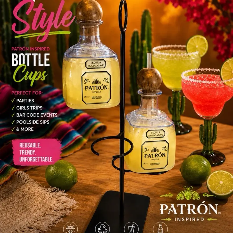 Patron Reusable Cups