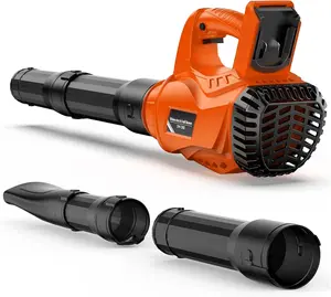 Leaf Blower for M18 Battery Powered(No Battery) with 6 Speed Modes, 500CFM/150MPH Brushless Leaf Blower for Lawn Care,, Yard, Dust & Snow Blowing (Orange)