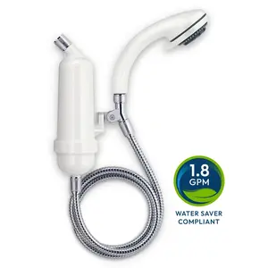 Shower Filter System for 10,000 Gallons of Clean Water – 1.8 GPM Compliant