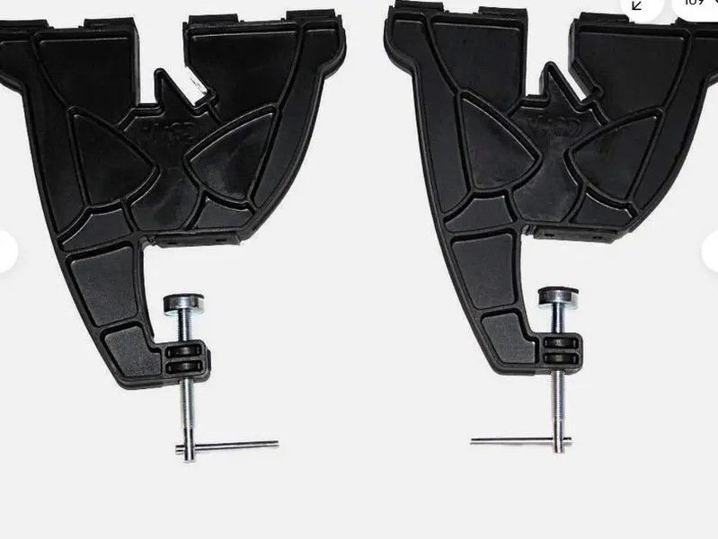 NEW Ski Snowboard Vise Tuning waxing bases edges pair set black pair