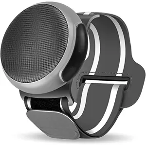 Clip-on wearable Bluetooth speaker, waterproof portable mini audio player. IPX6 splash-proof, Bluetooth 5.3 enabled, up to 9.5 hours playtime, 17 white noise sounds. Ideal for sports and outdoor activities.