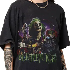 Beetlejuice Graphic Tee for Comedy Horror Fans 2M7