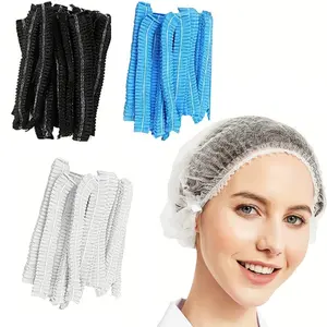 Disposable Bath Cap, Disposable Hat, Disposable Head Cover, Disposable Hair Mask, One-Use Shower Accessory, Travel Essential, Bathroom Accessory