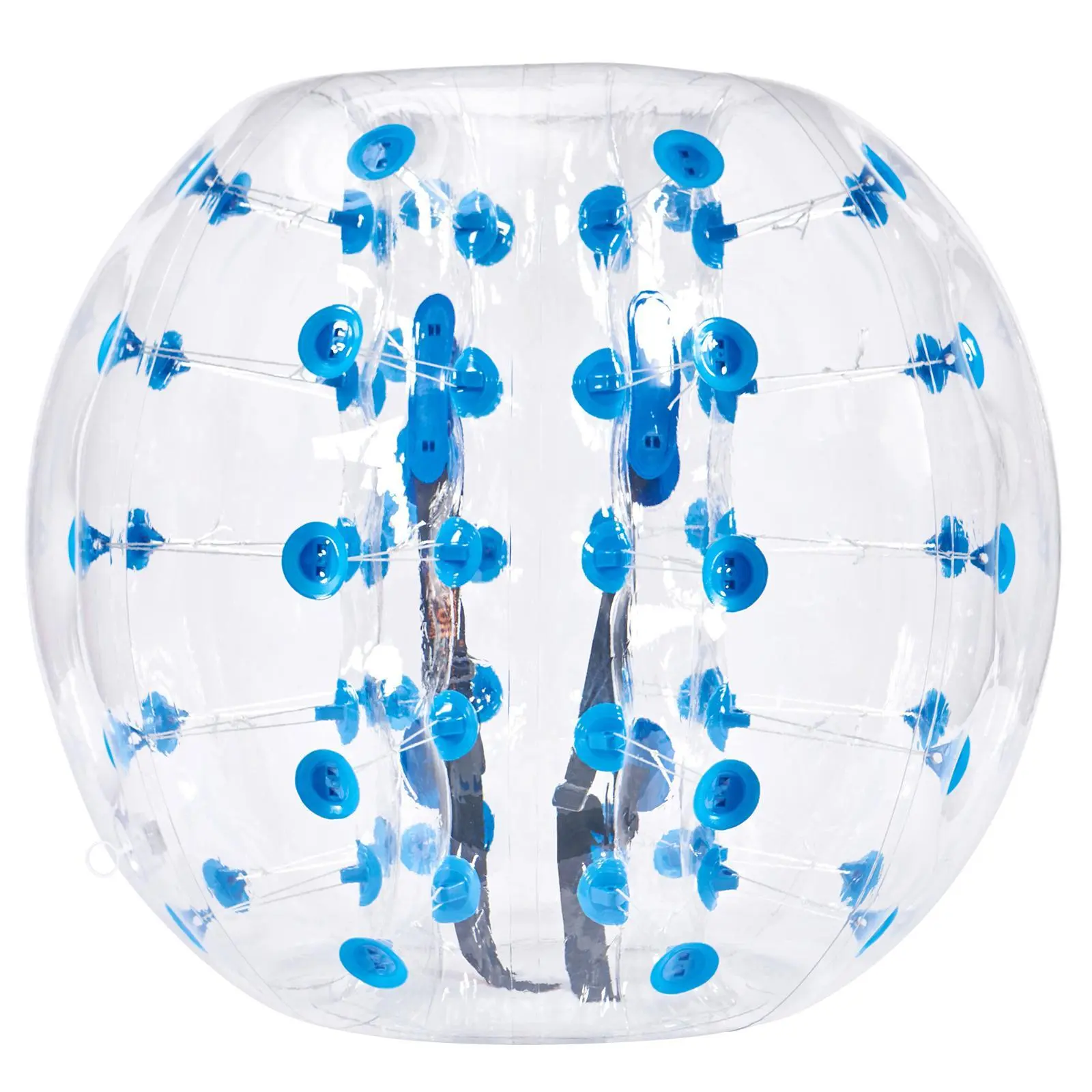 【SummerFinds】VEVOR Inflatable Bumper Ball 1-Pack,  4FT/1.2M Body Sumo Zorb Balls for Teen & Adult, 0.8mm Thick PVC Human Hamster Bubble Balls for Outdoor Team Gaming Play, Bumper Bopper Toys for Garden, Yard, Park