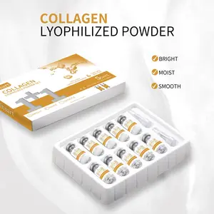 Collagen Freeze-Dried Powder Set, Facial Skincare Serum, Smooth Moisturizing Care, Hydrating Face Treatment, Single Item Pack, Moisture, Moisturizer