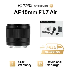 Viltrox AF 15mm F1.7 Air E Optical Camera lens - Wide Angle Fisheye with 84.9° Field of View & STM Autofocus for Professional Video