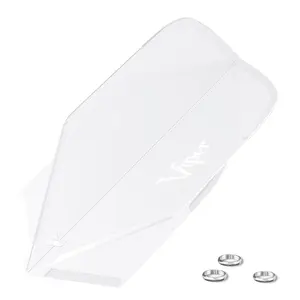 Viper Cool Flights Molded Dart Flights Slim Clear