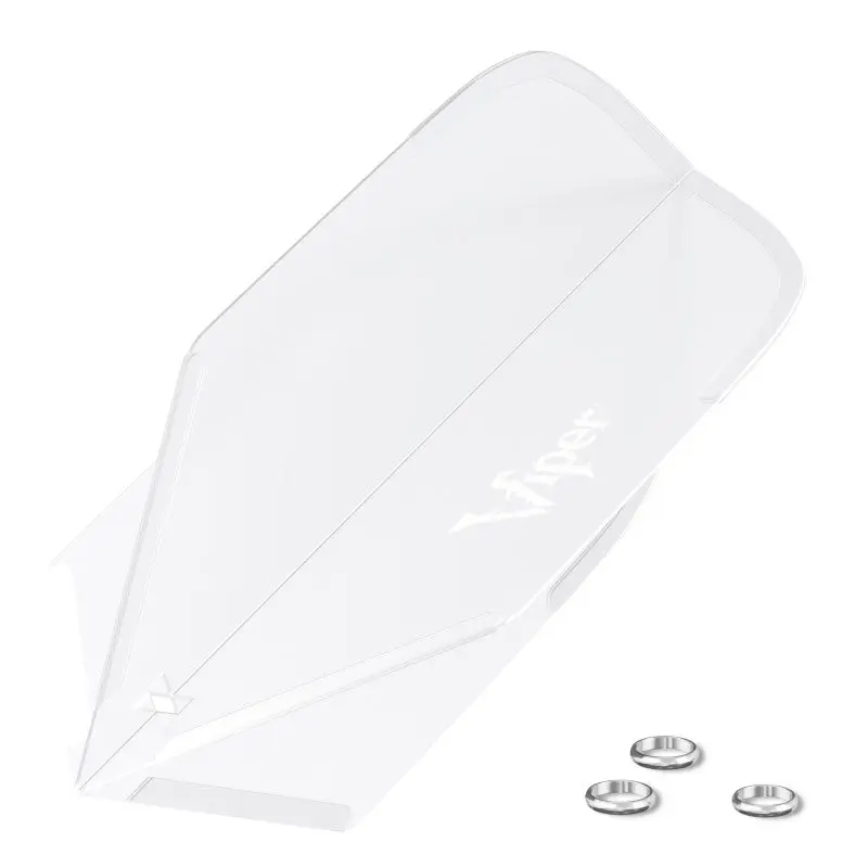 Viper Cool Flights Molded Dart Flights Slim Clear