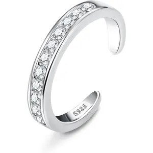 Milacolato 925 Sterling Silver Toe Rings for Women 18K White Gold Plated Arrow Heart Infinity Vintage Celtic Knot Teardrop Daisy Flower Stylish Toe Rings Adjustable Toe Band Rings Summer Beach Foot Jewelry, Stacking Rings summerwins