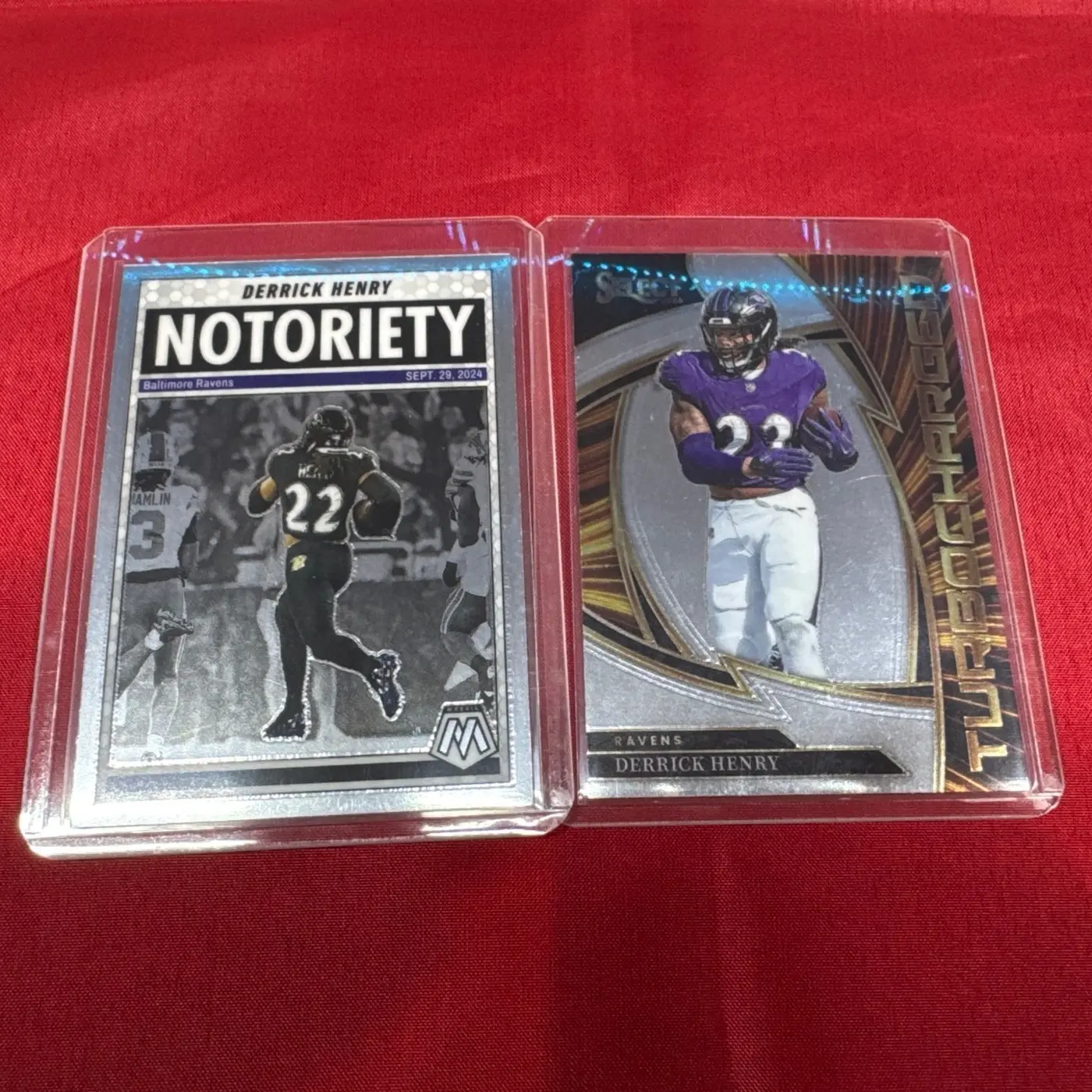 Derek Henry 2-Player BUNDLE-Baltimore Ravens
