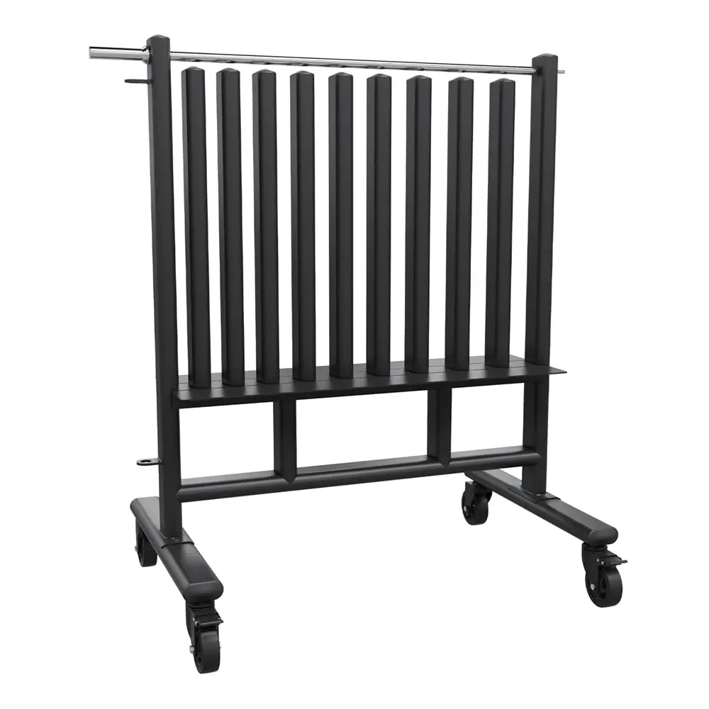 Power Systems Premium Dumbbell Rack - Secure, Mobile Storage for Fitness Equipment