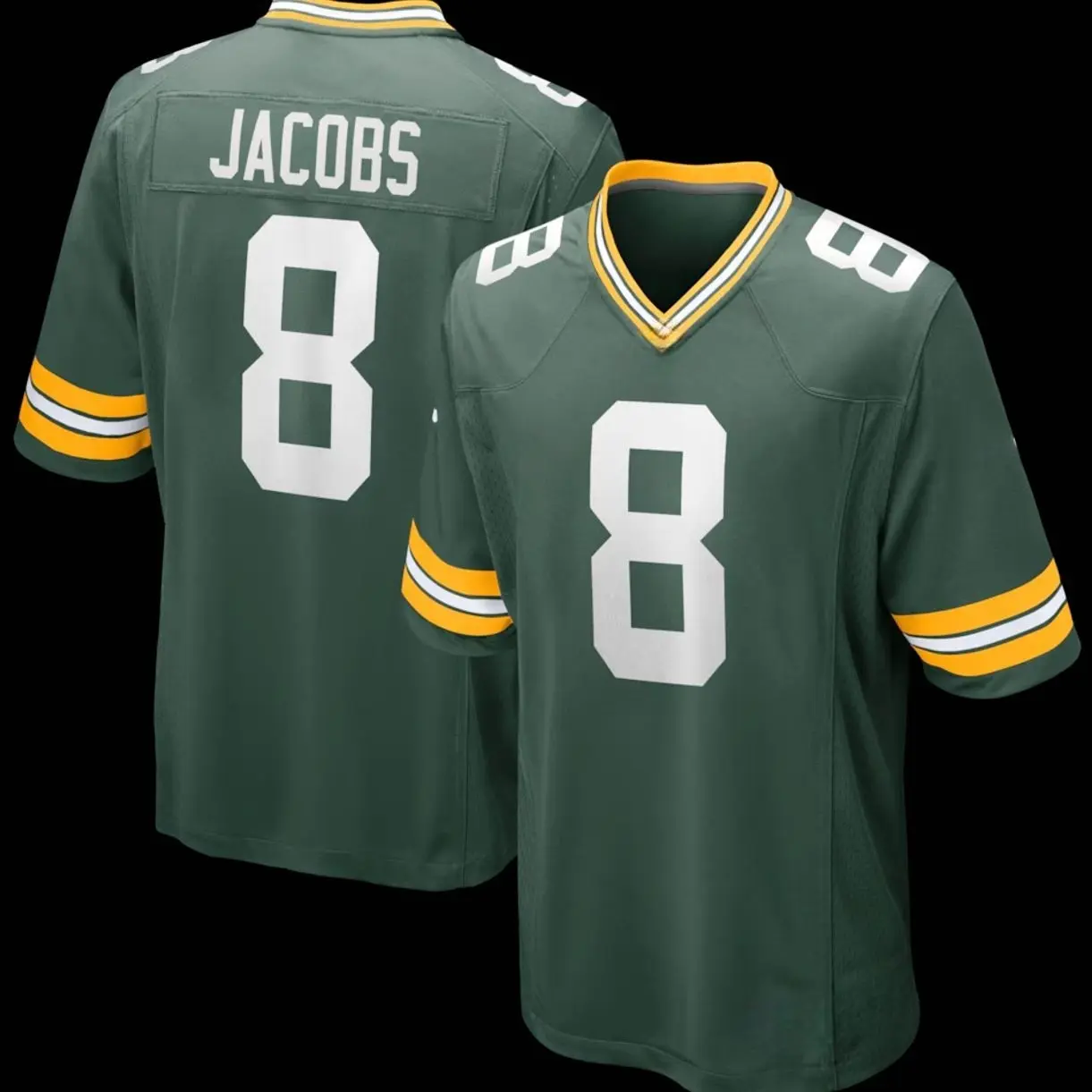 Unisex Football inspired by Jacobs 8 Green Bay Game Player Jersey - Green