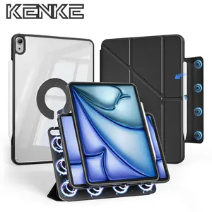 KENKE Magnetic Detachable Tablet Case, Removable Cover, Tablet Casing, 1 Count Fashionable Tablet Protective Cover, Tablet Accessories Compatible with iPad Mini Air Pro