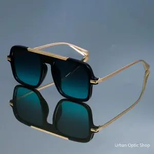 Unisex Retro Vibe Rectangular Glasses - High-Quality Metal Frame, Simple Versatile Casual Daily Decorative Fashion Eyewear,summervibes