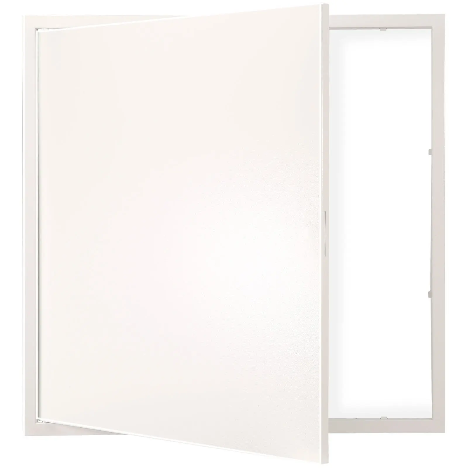 Access Panel For Drywall And Ceiling, 16 X 16 Inch Reinforced Plumbing Access Door, Heavy-Duty Steel Wall Hole Cover With Removable Hinged Panel, Easy Install For Wiring And Cables, Durable Silver Finish, Ideal For HVAC