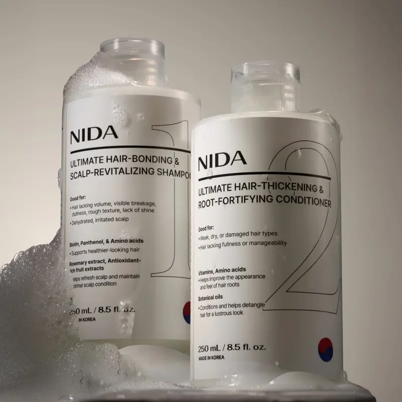 NIDA Ultimate Hair Scalp Care Set (Shampoo & Conditioner)