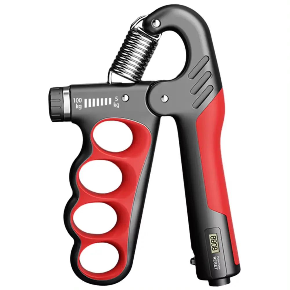 LED Digital Hand Grip Strength Tester | Electronic Power Strength Trainer | Professional Fitness Dynamometer for Hand & Forearm JOCESTYLE