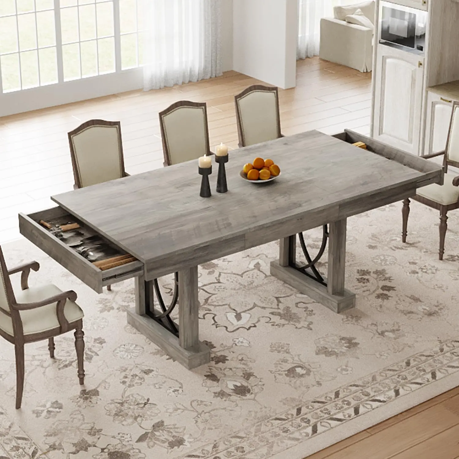 grey Table only