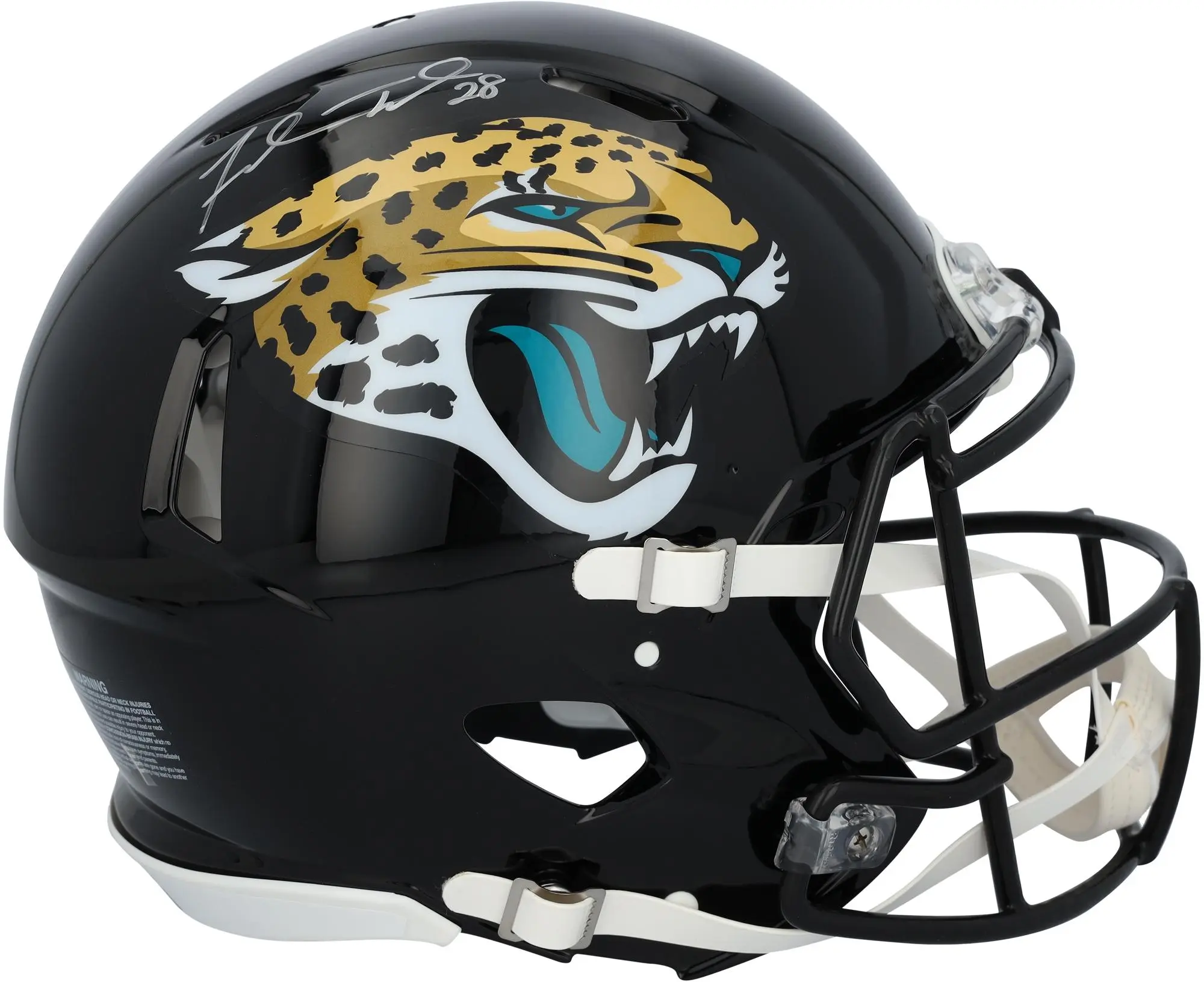 Fred Taylor Jacksonville Jaguars Autographed Riddell Speed Authentic Helmet - Fanatics Authentic Certified