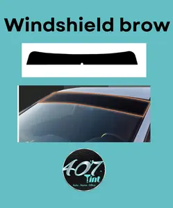 DIY Precut Windshield Brow Kit for Your Vehicle - Add Note with YEAR/MAKE/MODEL at Checkout