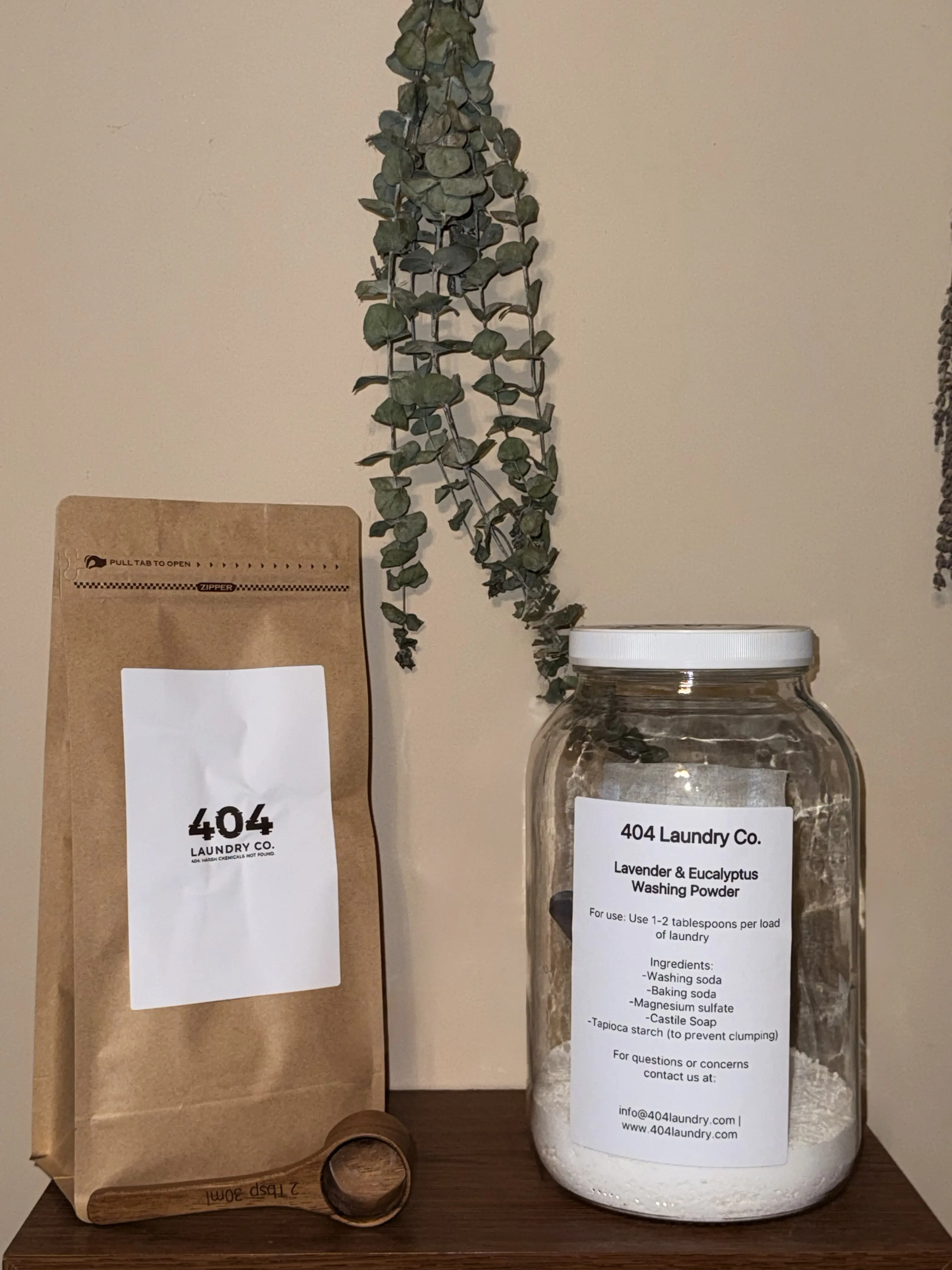 404 Laundry Co. Unscented Detergent for Laundry