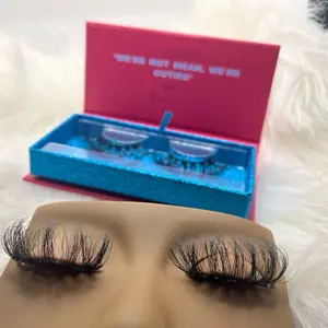 Exotic Lashes-N E W G I R L- Wispy 25mm strip eyelash extensions
