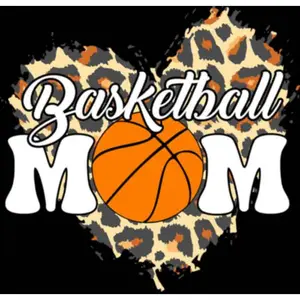 BASKETBALL MOM DTF TRANSFER FOR SHIRTS