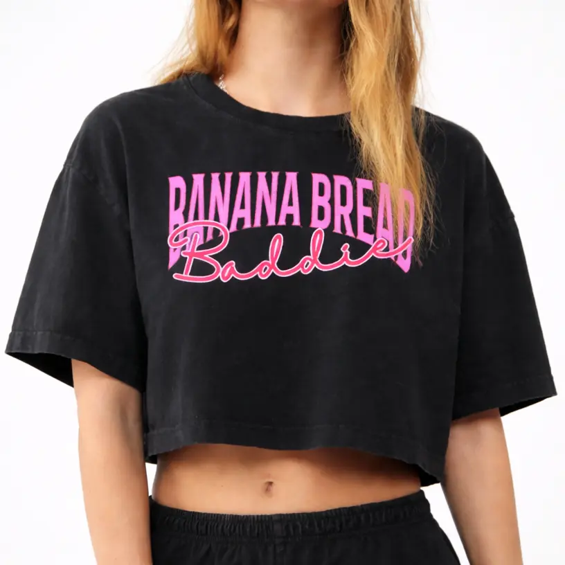 Women's Boxy Fit Cropped T-Shirt in Soft 100% Cotton, Lightweight Graphic Top for Gym and Streetwear