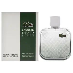 Lacoste Eau De L.12.12 Blanc Eau Intense by Lacoste for Men - 3.3 oz EDT Spray Lacoste Eau De L.12.12 Blanc Eau Intense by Lacoste for Men - 3.3 oz EDT Spray