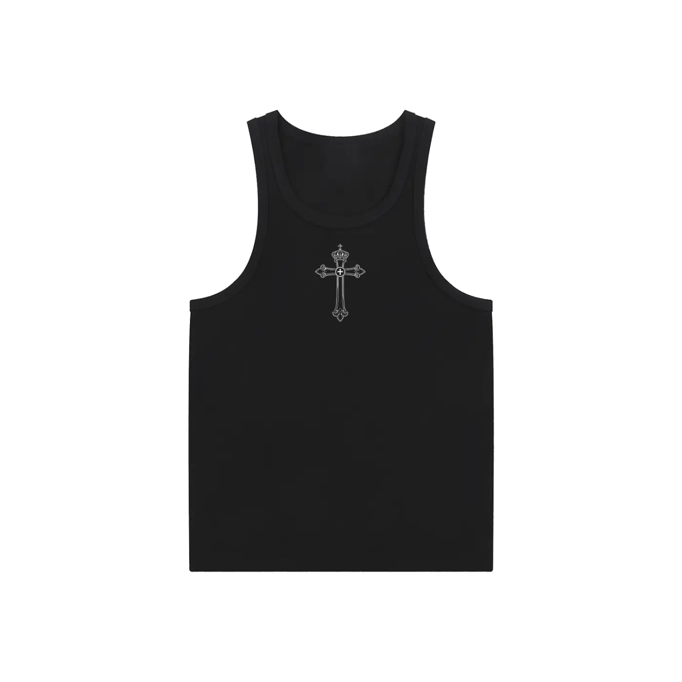 Royal Black Wife Beater
