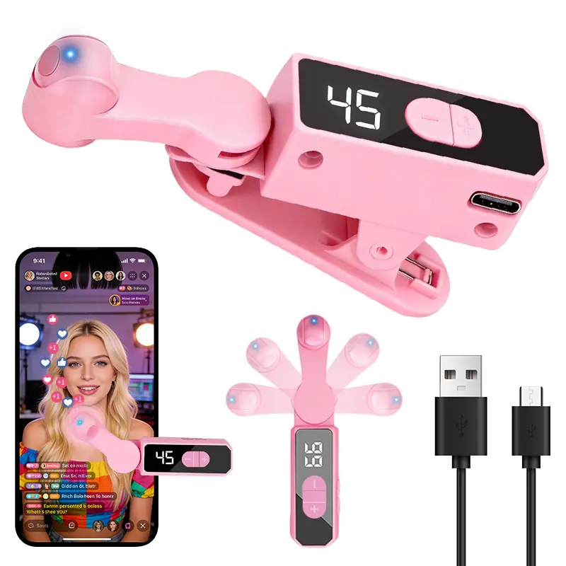 Auto Clicker for Smart Phone, Phone Screen Device Speed Clicker for iPhone iPad Apps, Fast Click Simulation Finger Continuous Click for Tiktok, Live Broadcasts Likes, Lightning Deal, Reward Task, Plug and Play
