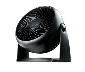 Compact Black Tabletop Air Circulator Fan with Powerful Cooling