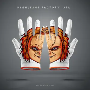 Wanna Play?WH / Ultra Grip Football Gloves