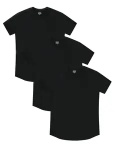 Everyday Wear Men’s Crew Neck T-Shirt Crew Neck 3 - Pack Casual Cotton