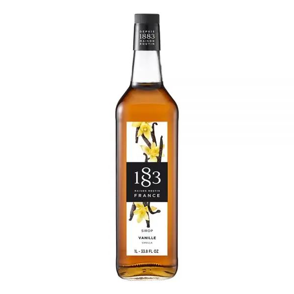 1883 Maison Routin Vanilla Syrup - Bottle (1L) 1883 Maison Routin Vanilla Syrup - Bottle (1L)