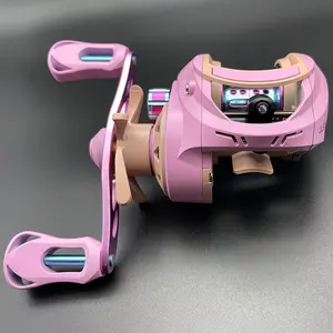 Baitcasting Reel, 7.2:1 High Speed Gear Ratio, 8kg Max Drag, Left/Right Handle, Magnetic Brake, Perfect for Trout, Pike & Bass - Durable Fishing Tackle